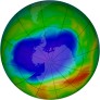 Antarctic Ozone 2012-09-28